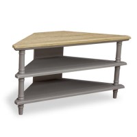 Signature North Chloe Grey Corner TV Stand
