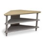 Signature North Chloe Grey Corner TV Stand