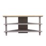 Signature North Chloe Grey Corner TV Stand