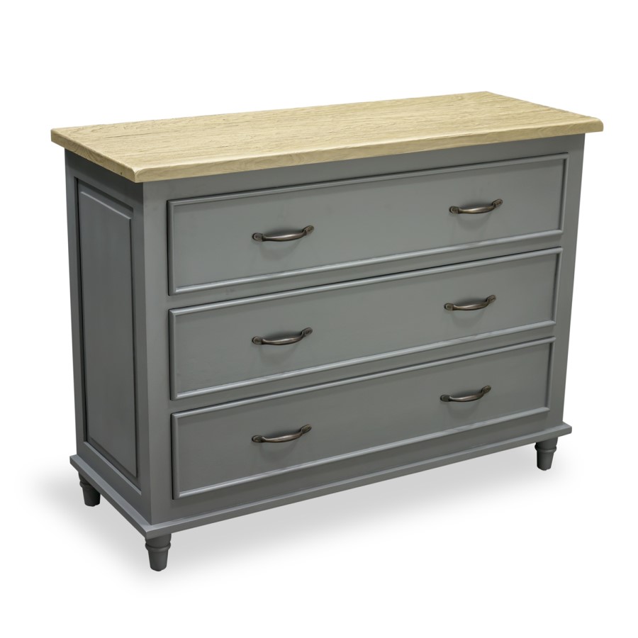 Signature North Chloe Grey 3 Drawer Chest