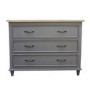 Signature North Chloe Grey 3 Drawer Chest