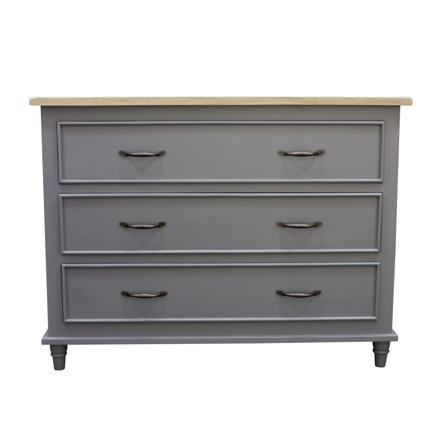 Signature North Chloe Grey 3 Drawer Chest