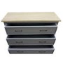 Signature North Chloe Grey 3 Drawer Chest