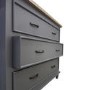 Signature North Chloe Grey 3 Drawer Chest
