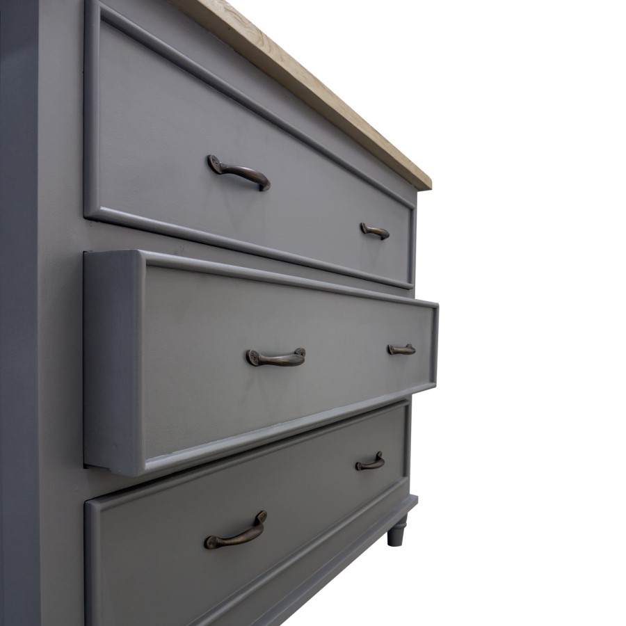 Signature North Chloe Grey 3 Drawer Chest