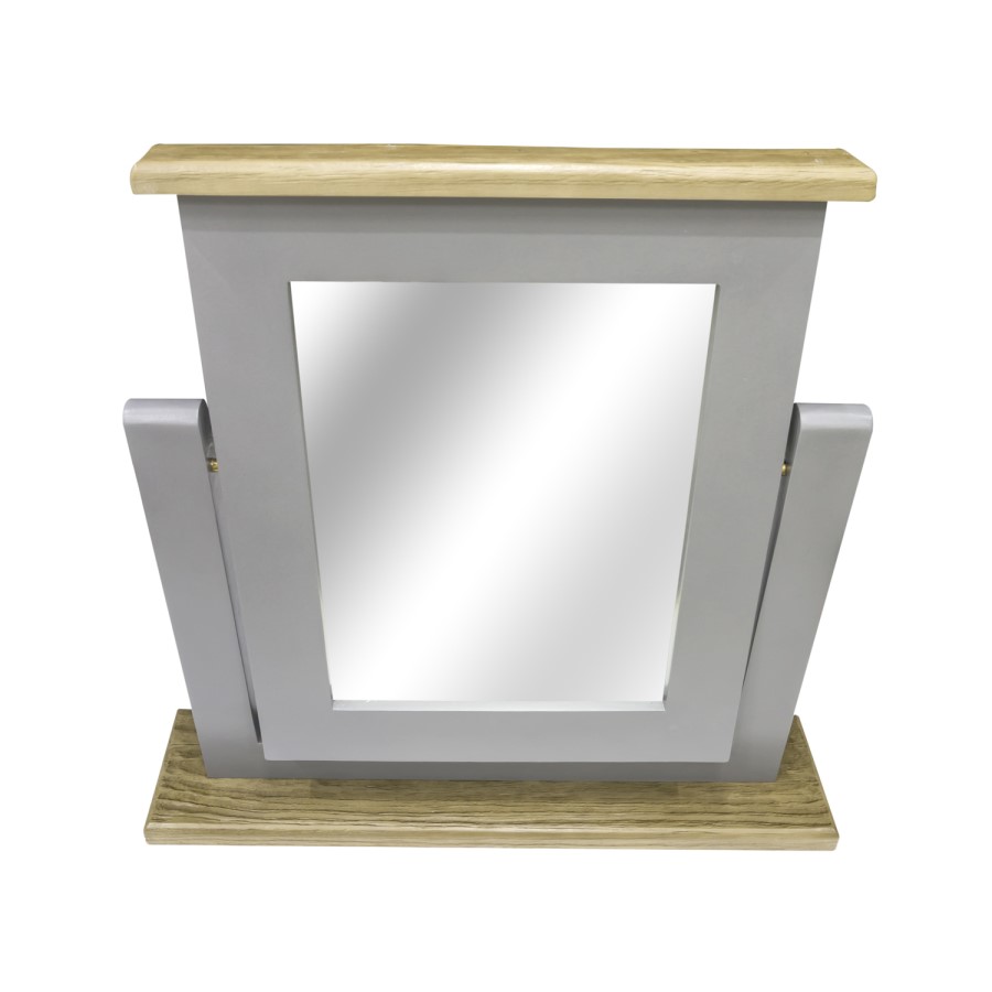 Signature North Chloe Grey Vanity Mirror