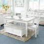 Signature North Fairburn Painted Country Solid Wood Dining Table