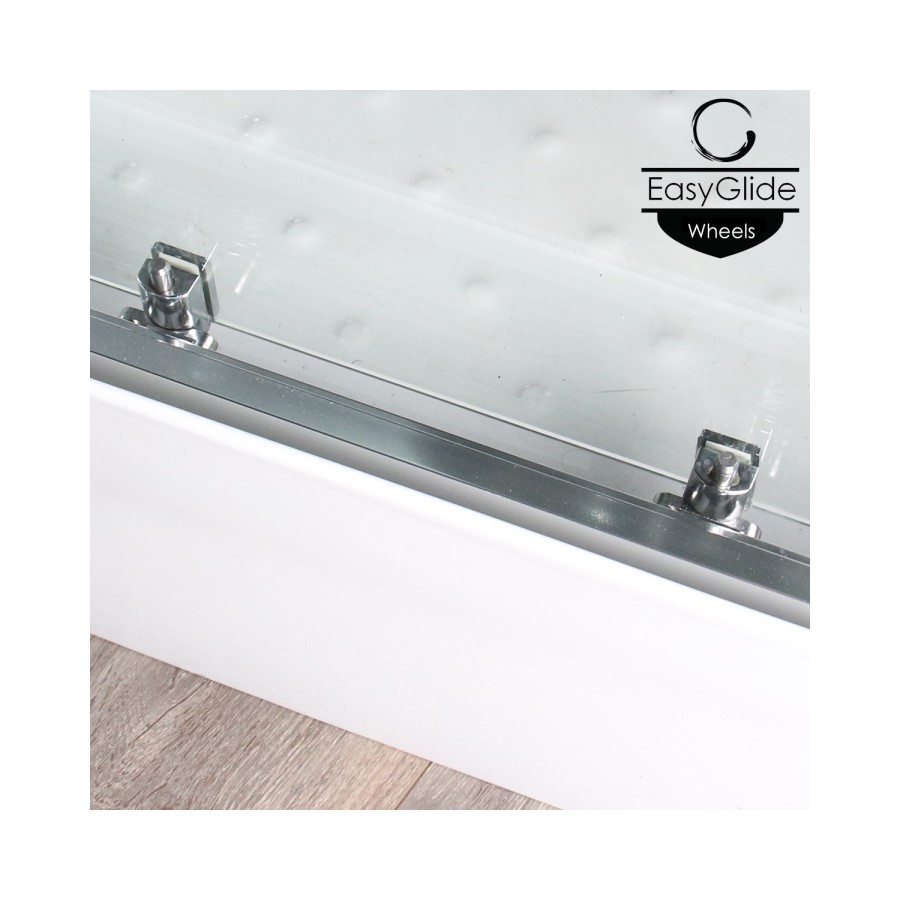 Insignia Premium Rectangular Shower Cabin with 6 Body Jets and Chromotherapy Lights 1150 x 850