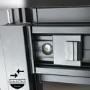 Insignia Premium Quadrant Shower Cabin with 6 Body Jets and Bluetooth 900 x 900