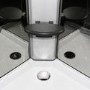 Insignia Premium Quadrant Shower Cabin with 6 Body Jets and Bluetooth 900 x 900