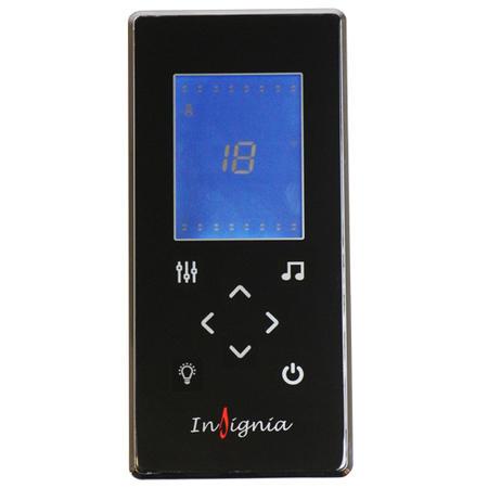 Insignia Premium Quadrant Shower Cabin with 6 Body Jets and Bluetooth 900 x 900