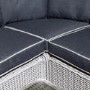 Rowlisnon Prestbury Compact Diner Set Putty Grey