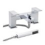 GRADE A1 - Hudson Reed Bath Shower Mixer Tap with Shower Kit