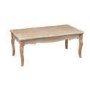 LPD Provence Rectangular Coffee Table in Weathered Oak Finish 