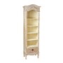 GRADE A1 - Weathered Oak Finish Bookcase with 5 Shelves - LPD Provence