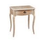 LPD Provence Lamp Table in Weathered Oak Finish 