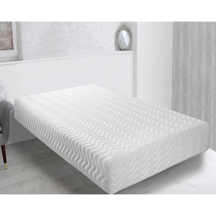 Aspire Pure Memory Foam Mattress with Removable Cover - Super King