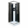 900x900mm Square Electric Hydro Shower Cabin with 9.5kw Triton Electric Shower and Shower Tray - Vidalux