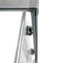 800x800mm Square Electric Hydro Shower Cabin with White Glass 8.5kw Electric Shower and Shower Tray - Vidalux