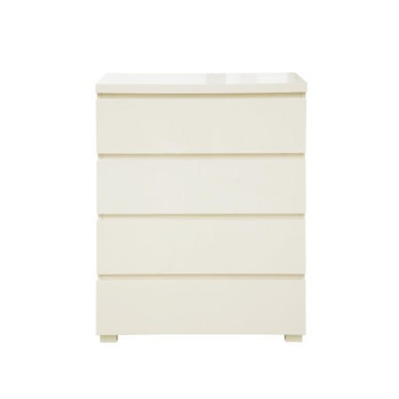 Lpd Limited Puro 4 Drawer Chest In Cream Furniture123