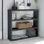 LPD Puro Bookcase in Charcoal