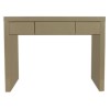 GRADE A1 - LPD Puro High Gloss Dressing Table in Stone