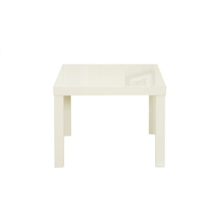 GRADE A1 - Puro Cream High Gloss End Table
