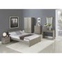LPD Limited Puro 2 Door Wardrobe in Stone