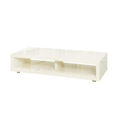 LPD Puro High Gloss TV Stand in Cream - TV's up to 45"