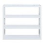 White Gloss Bookcase - LPD Puro