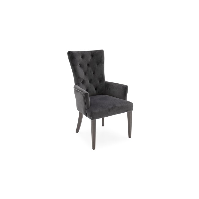 Pembroke Arm Chair in Charcoal