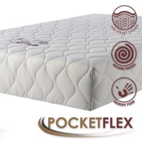 Icon Designs Concept Memory Sleep PocketFlex CoolBlue 25 Memory Foam Encapsulated Pocket Spring Cool
