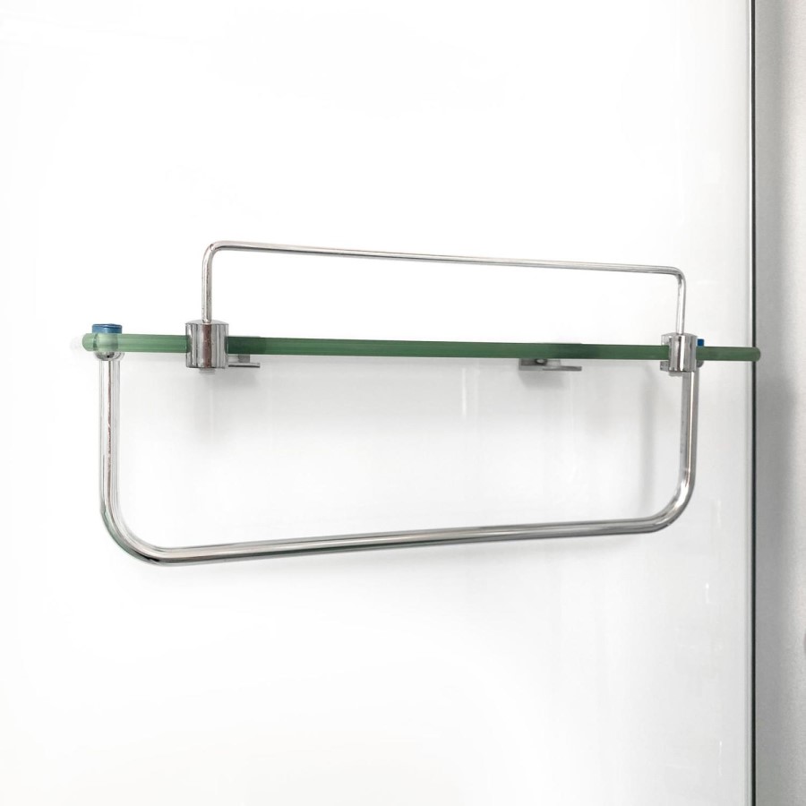 Vidalux Pure -1200x800mm White Left-Hand Offset Quadrant Shower Cabin with Hydro Shower Set & Shower Tray