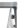 900x900mm Hydro Shower Cabin Square with White Panel - Shower Tray & 3 Outlet Thermostatic Mixer Shower System - Vidalux