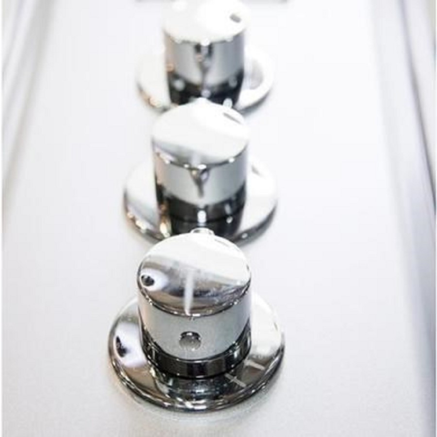 Vidalux Pure - 800x800mm Black Quadrant Shower Cabin with Hydro Shower Set with Shower Tray