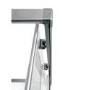 800x800mm Hydro Shower Cabin Square with Black Panel - Shower Tray & 3 Outlet Thermostatic Mixer Shower System - Vidalux