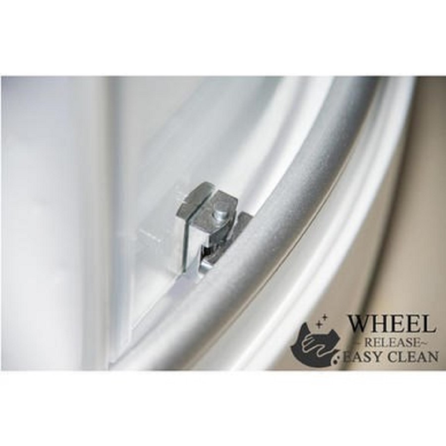 Vidalux Pure - 900x900mm White Quadrant Shower Cabin with Hydro Shower Set with Shower Tray