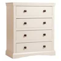 Victoria 4 Drawer Chest in Cream