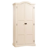 Victoria 2 Door Wardrobe in Cream