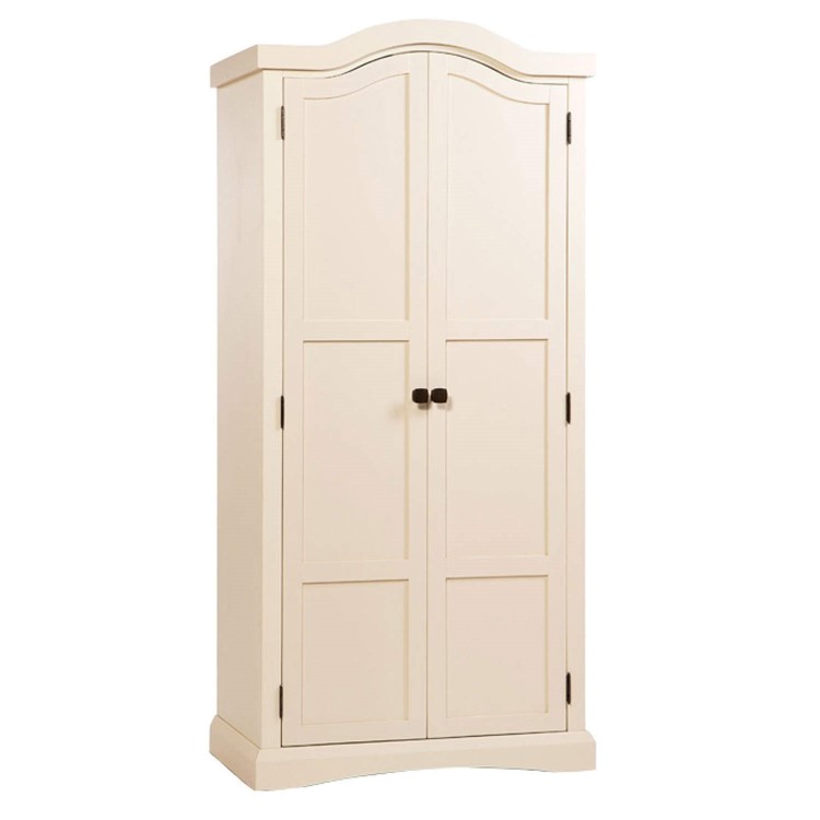 Victoria 2 Door Wardrobe in Cream