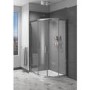 Claritas 6mm Glass Quadrant Shower Screen Enclosure 1000 x 800mm