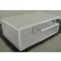 GRADE A2 - Tiffany White  High Gloss Asymmetrical Coffee Table