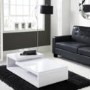 High Gloss White High Gloss Coffee Table - Tiffany Range