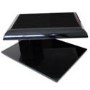Tiffany Adjustable Coffee Table in High-Gloss Black 