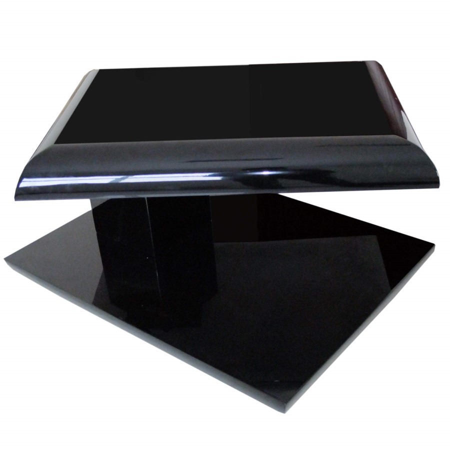 Tiffany Adjustable Coffee Table in High-Gloss Black 