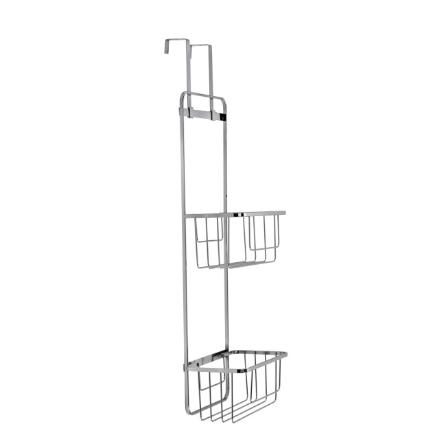 Chrome 2 Tier Hanging Shower Caddy - Croydex