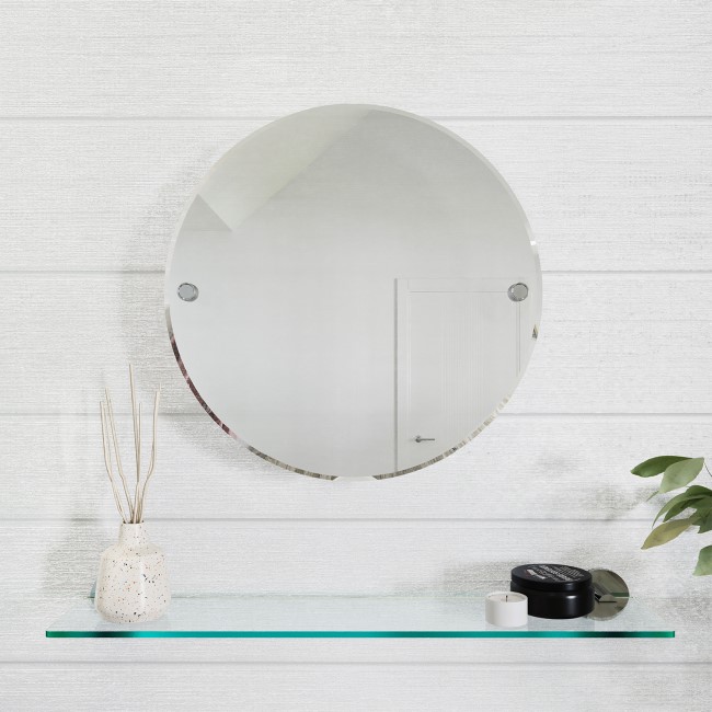Round Tilting Bathroom Mirror 380mm - Croydex