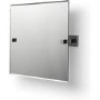 Square Tilting Bathroom Mirror 380 x 380mm - Croydex