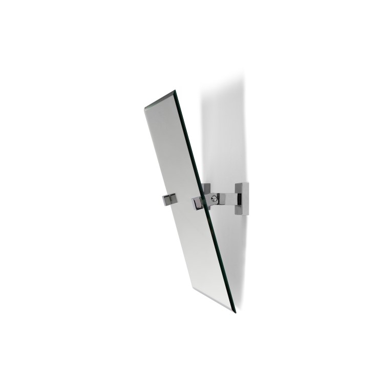 Square Tilting Bathroom Mirror 380 x 380mm - Croydex