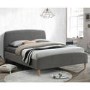 Birlea Quebec Upholstered Grey Small Double Bed